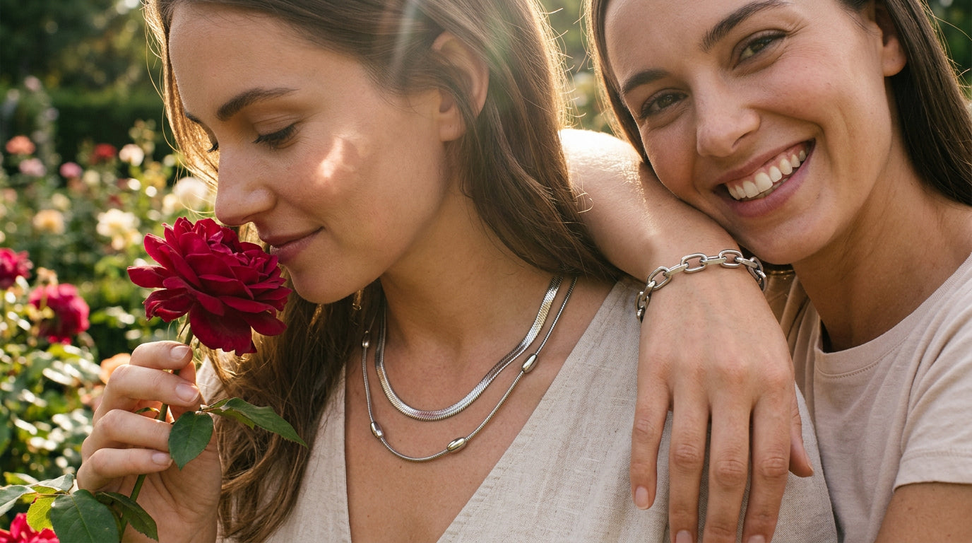 Layering & Stacking – So kombinierst du Ringe, Ketten & Armbänder