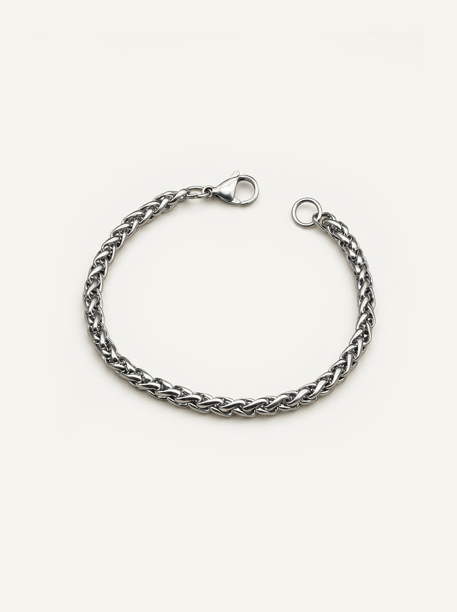 Edelstahl Armband 5,0 – Kielkette, ca. 5 mm Durchmesser