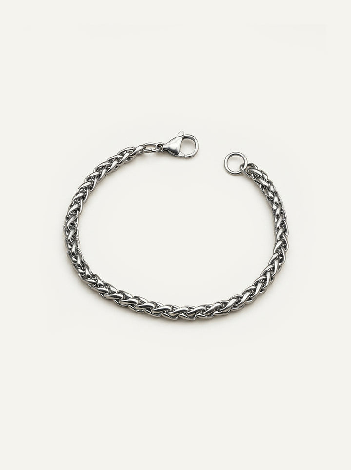 Edelstahl Armband 5,0 – Kielkette, ca. 5 mm Durchmesser
