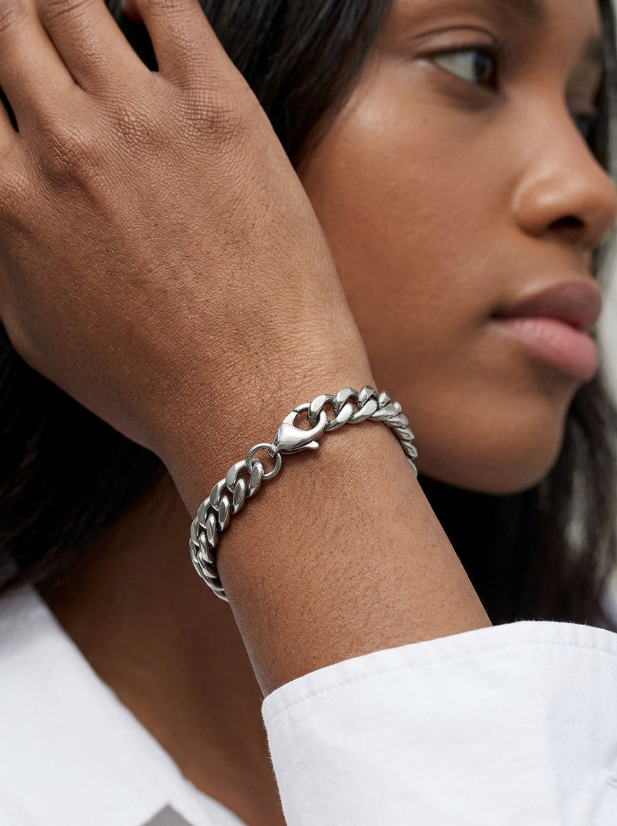 Edelstahl Armband  – Hip-Hop Cuban Link Unisex Schmuck